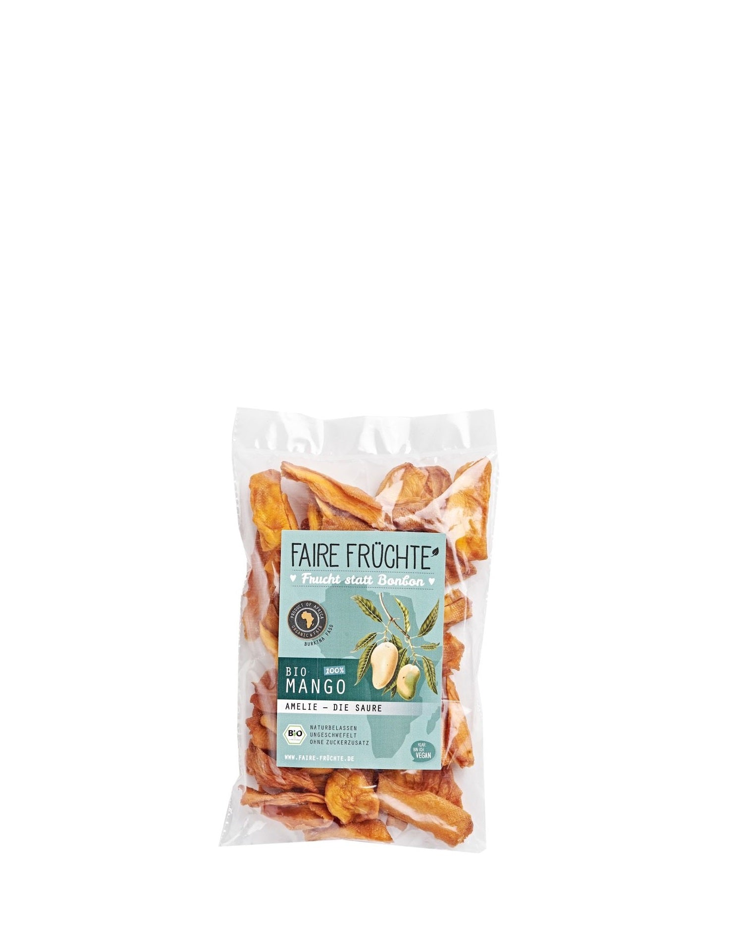 100g Bio Mangostreifen Amelie 'die Saure'