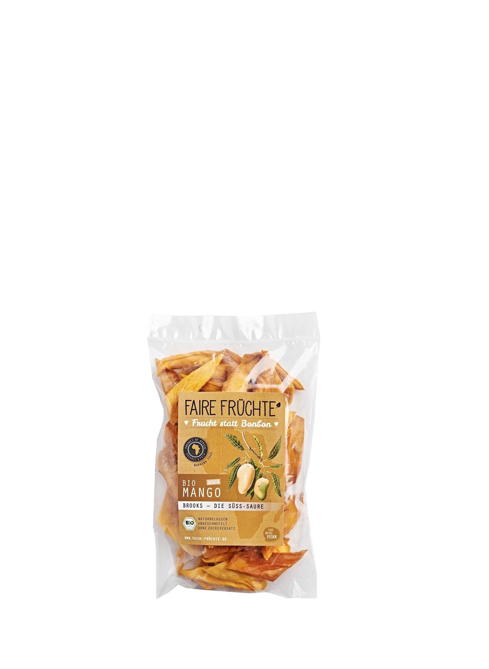 100g Bio Mangostreifen Brooks 'die Süß-saure'