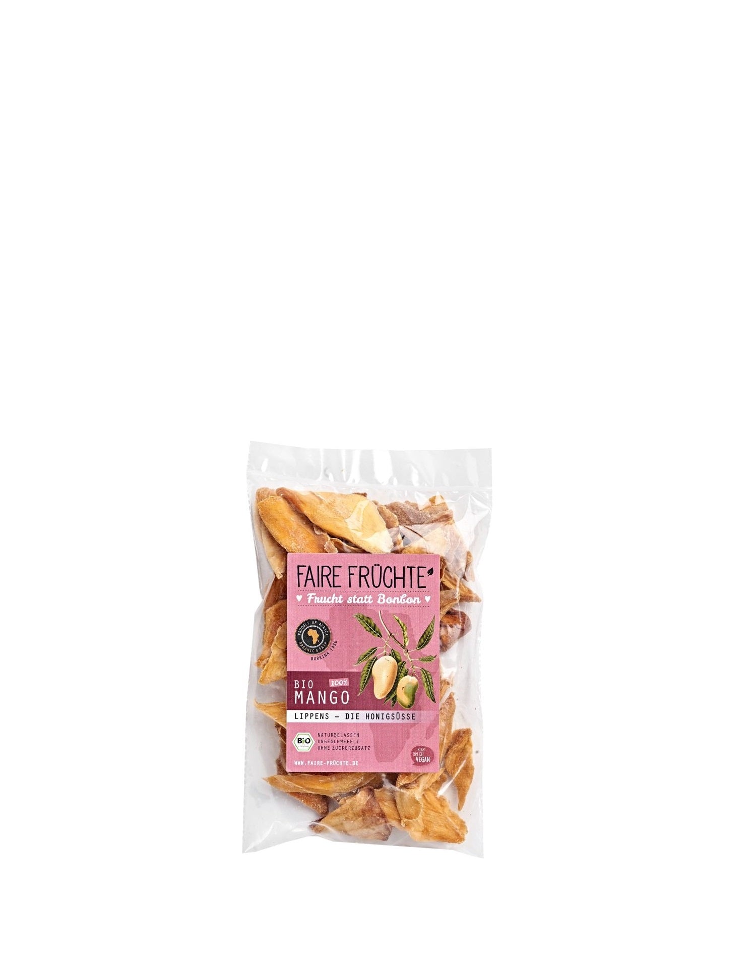 100g Bio Mangostreifen Lippens 'die Süße'