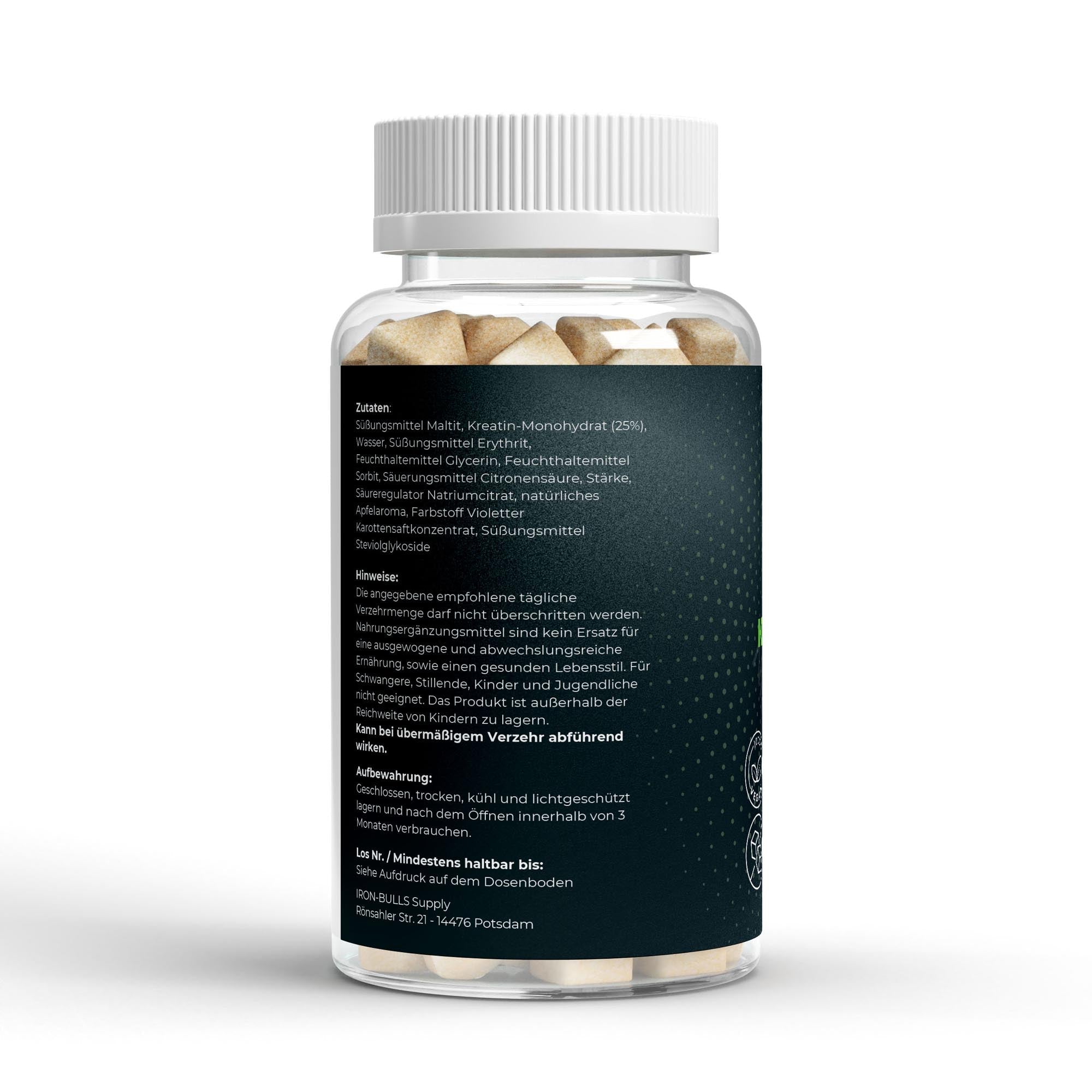 Kreatin Gummies – Zuckerfrei, Vegan & Leistungsstark - 90 Stk.