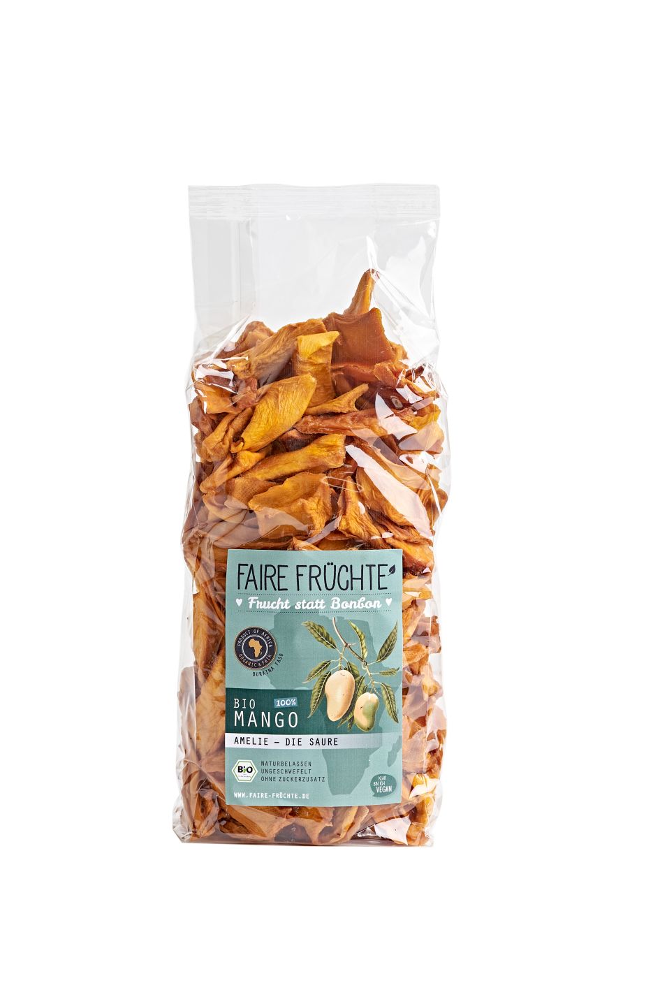 500g Bio Mangostreifen Amelie 'die Saure'