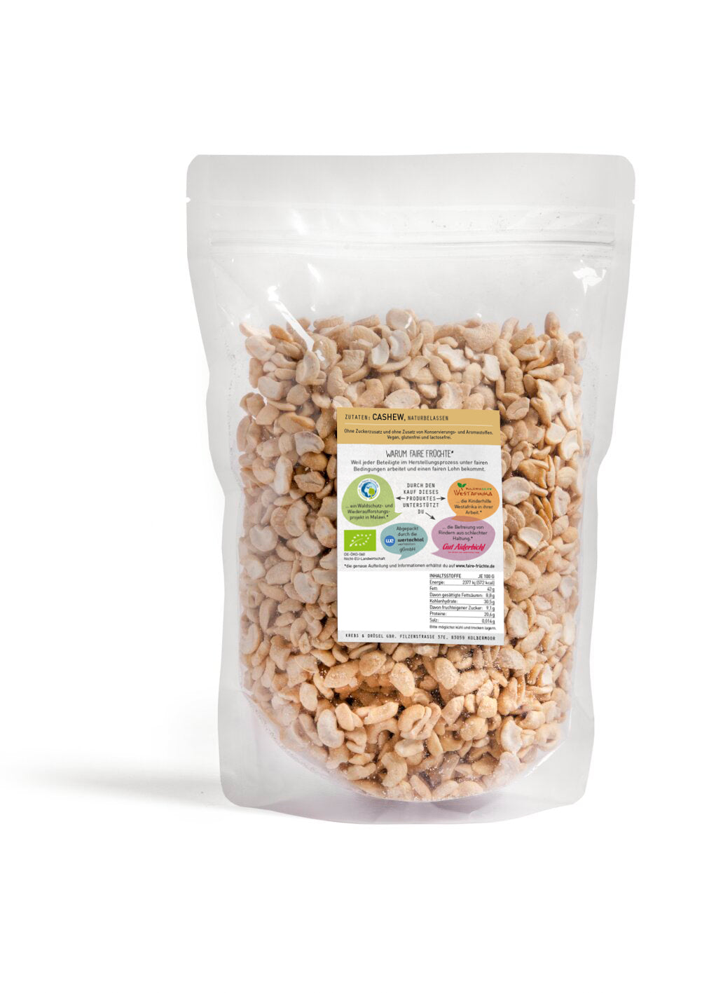 1kg Bio Cashewhälften