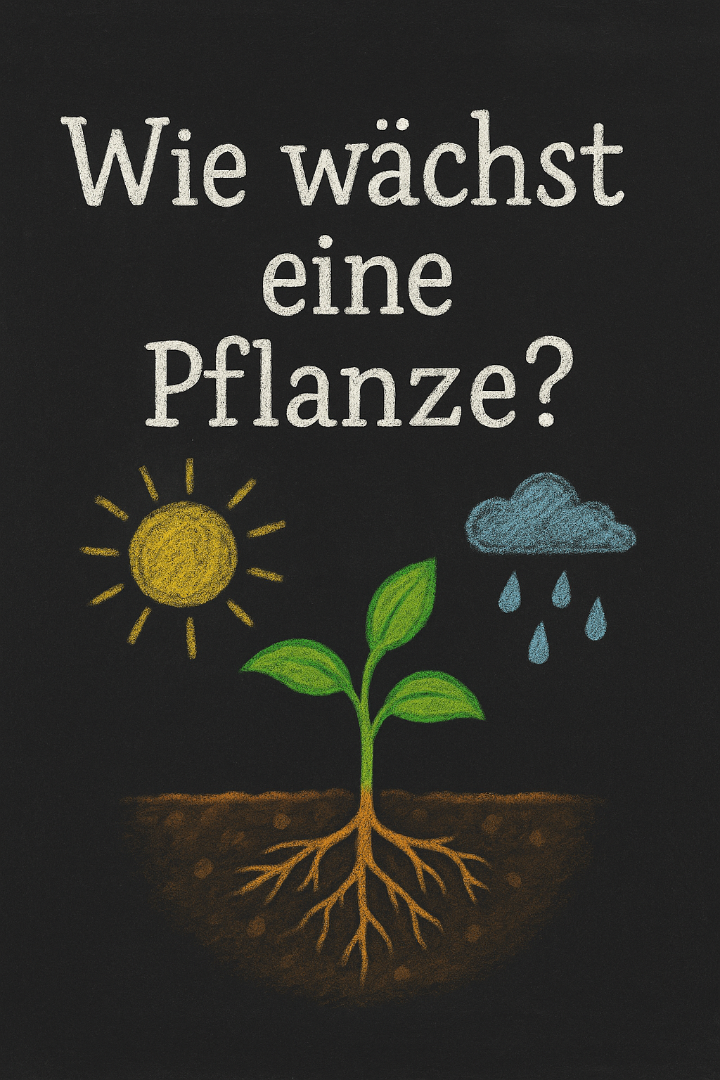 Wie wächst eine Pflanze? (Chalky)