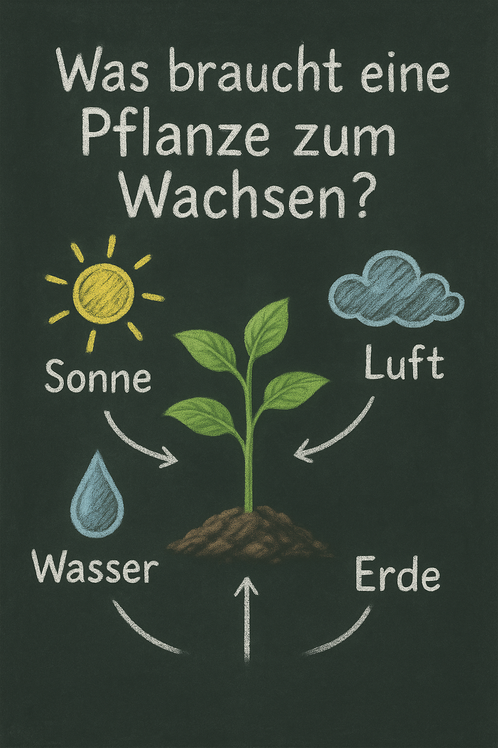 Wie wächst eine Pflanze? (Chalky)