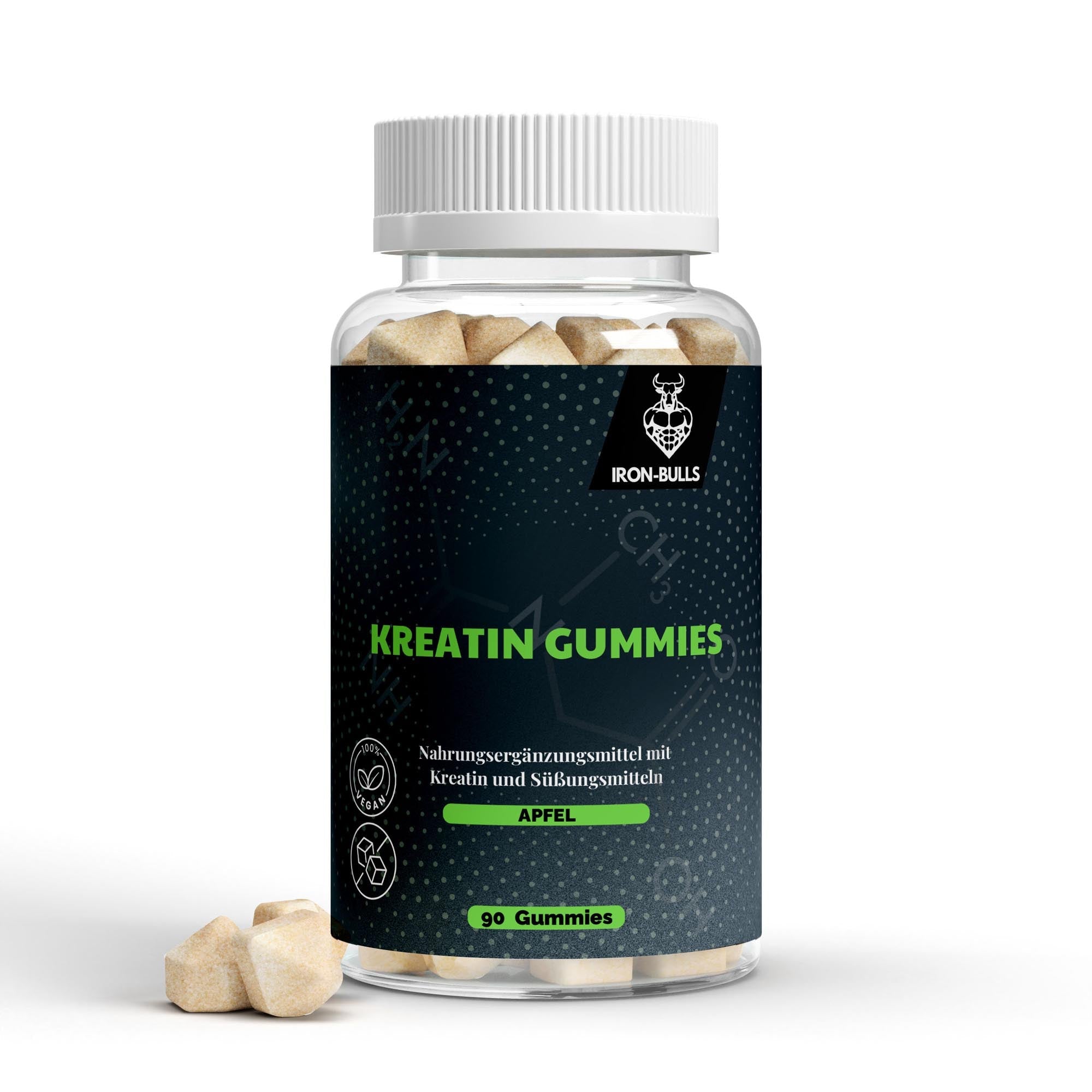 Kreatin Gummies – Zuckerfrei, Vegan & Leistungsstark - 90 Stk.